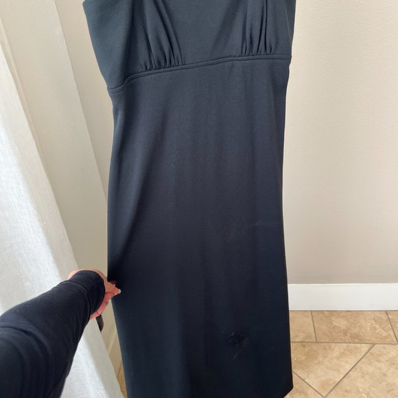 Vintage Spaghetti Strap Umpire Gown - Picture 4 of 8